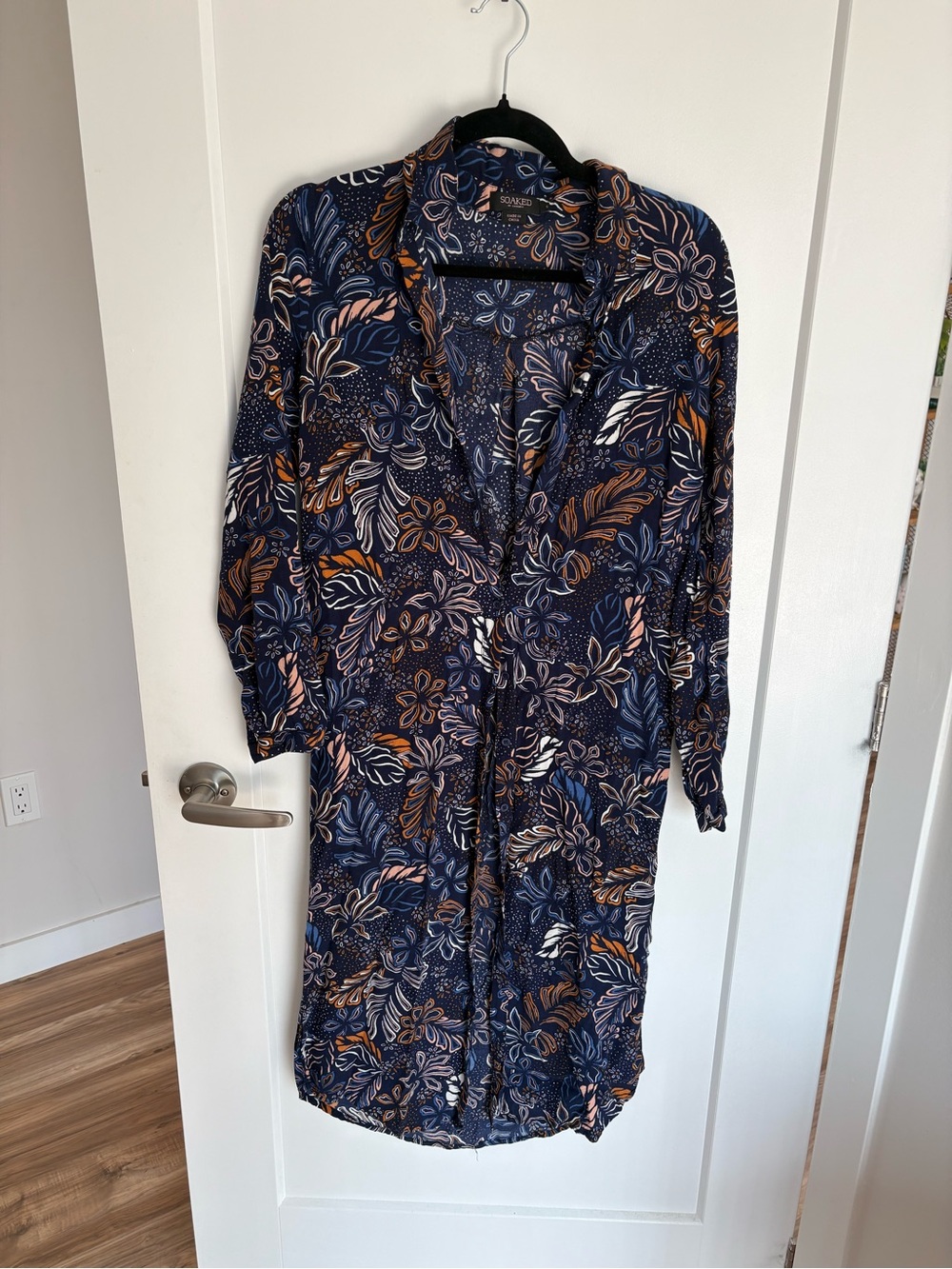 soaked in luxury - shirt dress